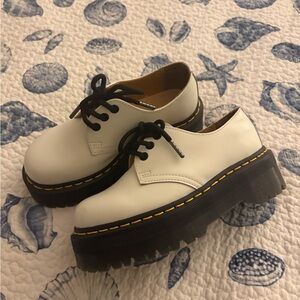 Dr. Martens 1461 SMOOTH LEATHER PLATFORM SHOES